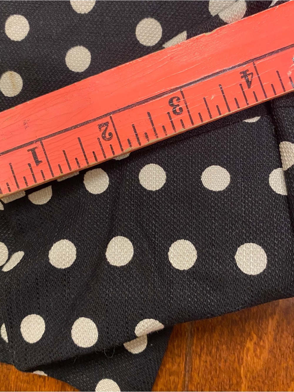 NWT LOFT Black White Polka Dot Tailored Shorts Size 12 High Rise - Picture 5 of 9